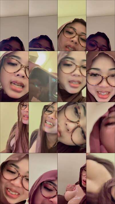 Cici Real Mode Jilbab Remas Susu Ludahin Instagram