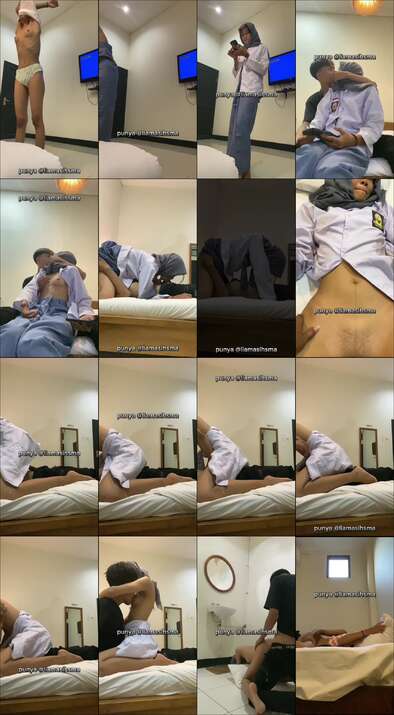 Hijab Esma Main Ke Hotel bareng pak guru