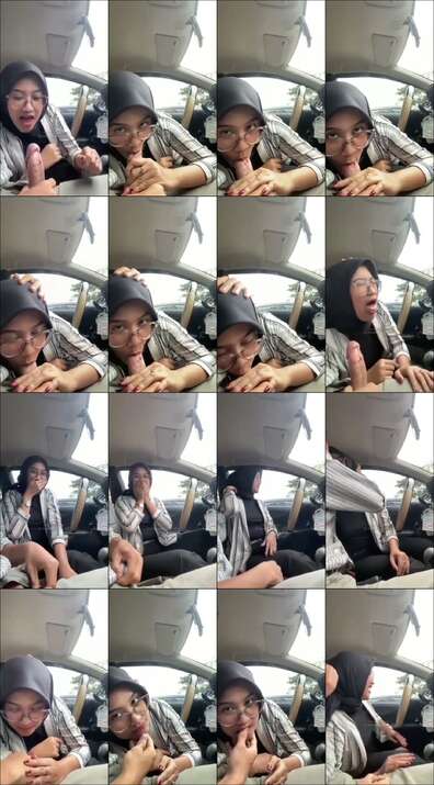 Mahasiswi Cantik Nyepong Dimobil